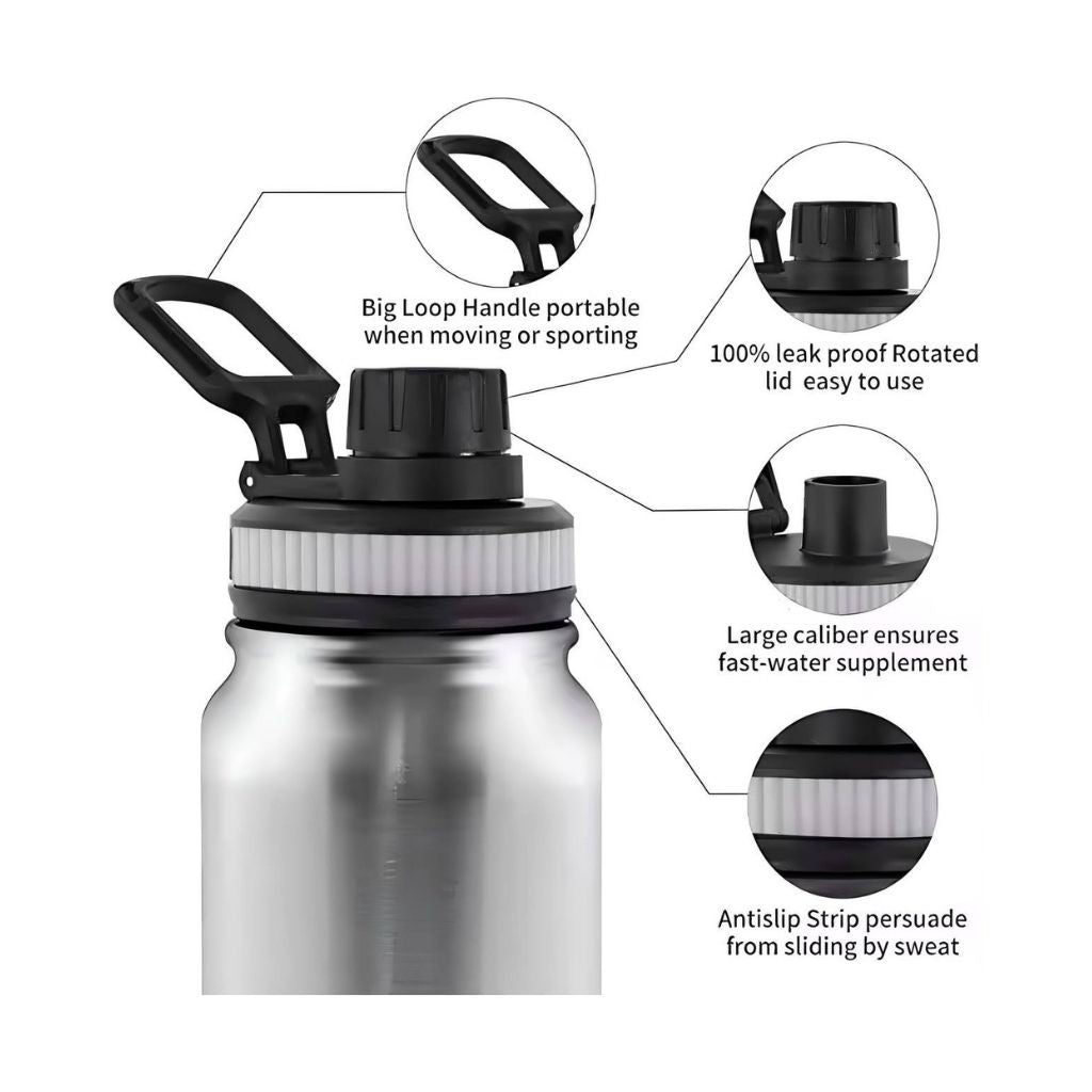 Festinal® 40oz Insulated Stainless Steel Water Bottle