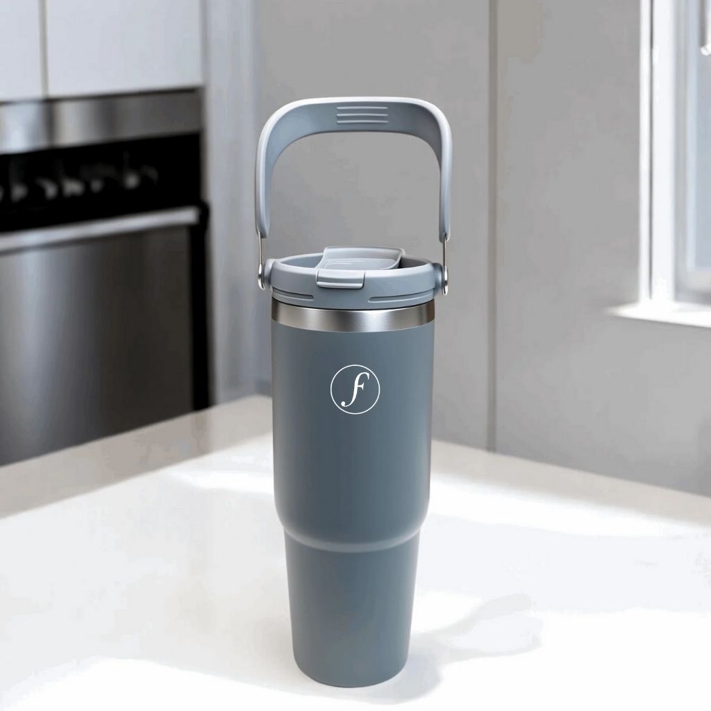 Festinal Personalized Eclat 2.0 — 2-way sip, 900ml Tote Tumbler