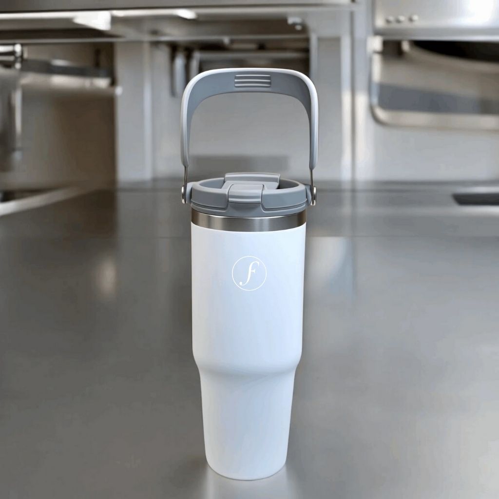 Festinal Personalized Eclat 2.0 — 2-way sip, 900ml Tote Tumbler