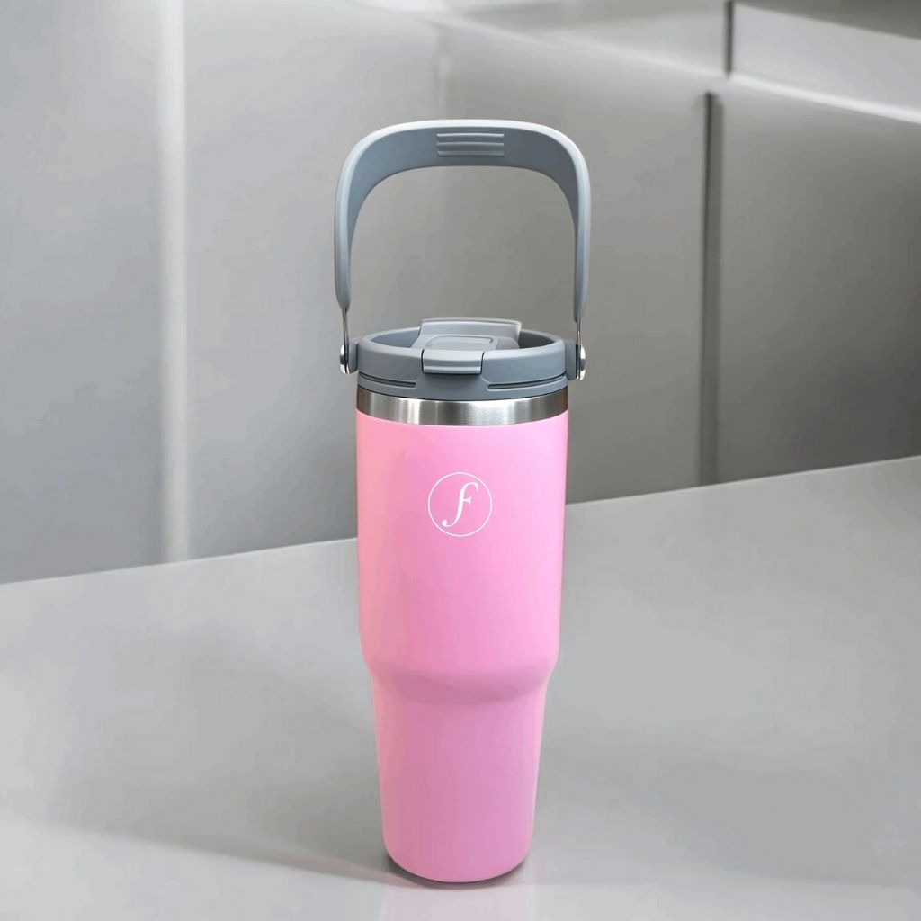 Festinal Personalized Eclat 2.0 — 2-way sip, 900ml Tote Tumbler