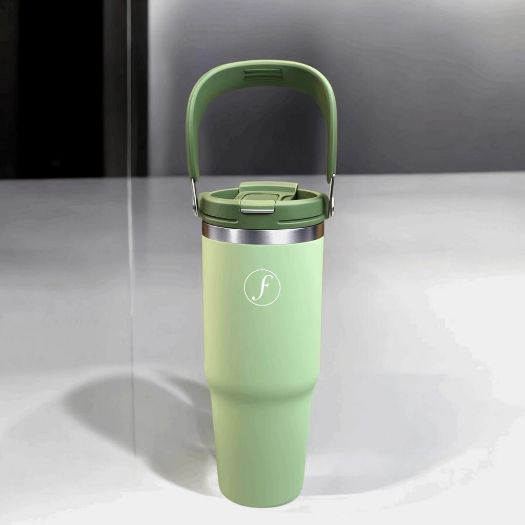 Festinal Personalized Eclat 2.0 — 2-way sip, 900ml Tote Tumbler