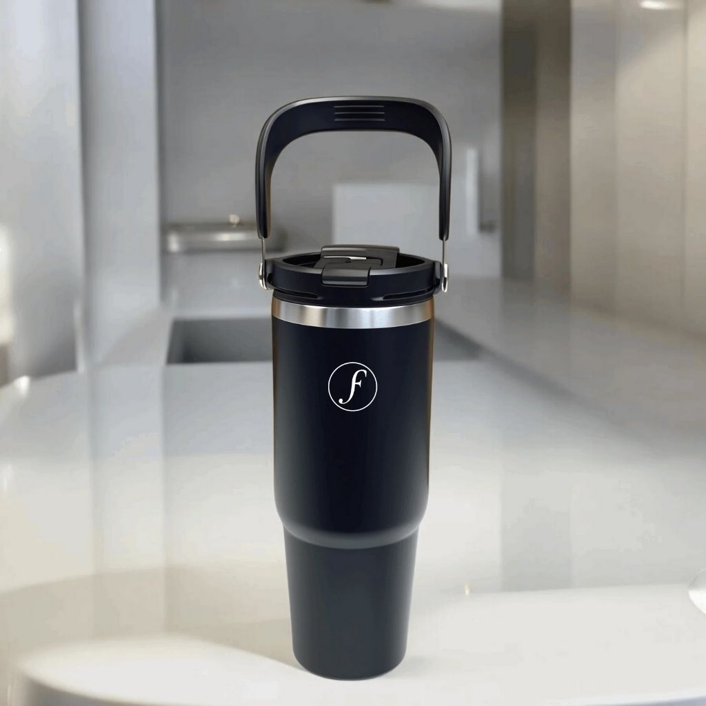 Festinal Personalized Eclat 2.0 — 2-way sip, 900ml Tote Tumbler